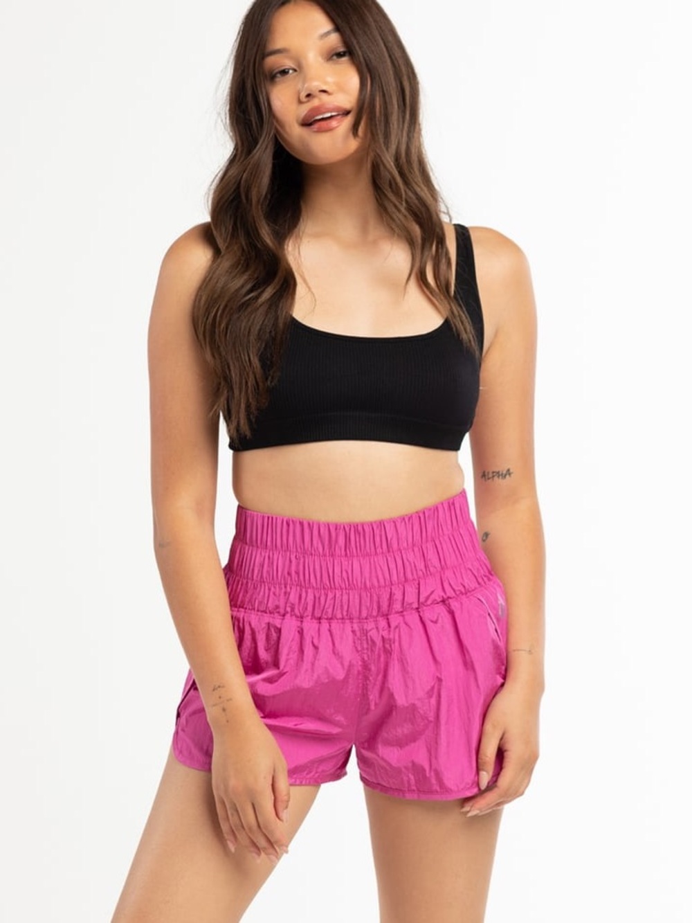 Free People FP Movement The Way Home in Magenta Sz Medium
